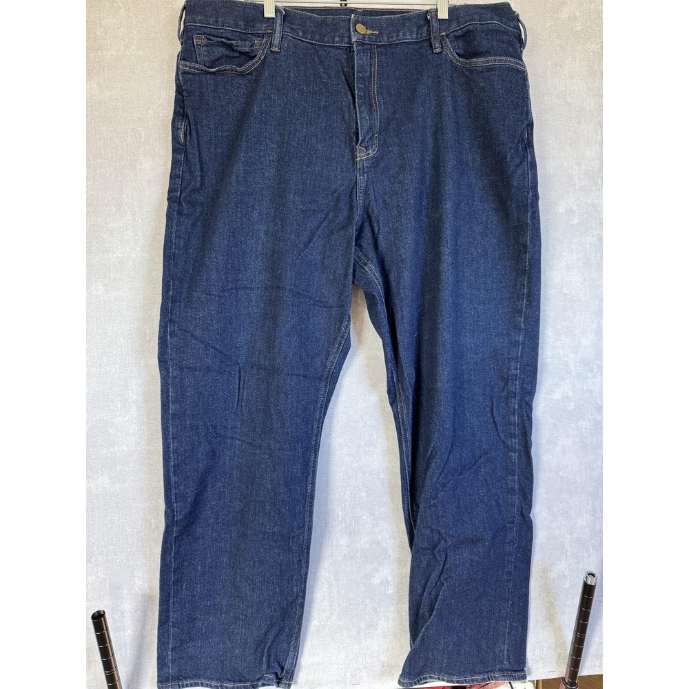 Banana Republic Jeans Mens 42x32 Dark Wash Straight Leg Stretch Denim Pants